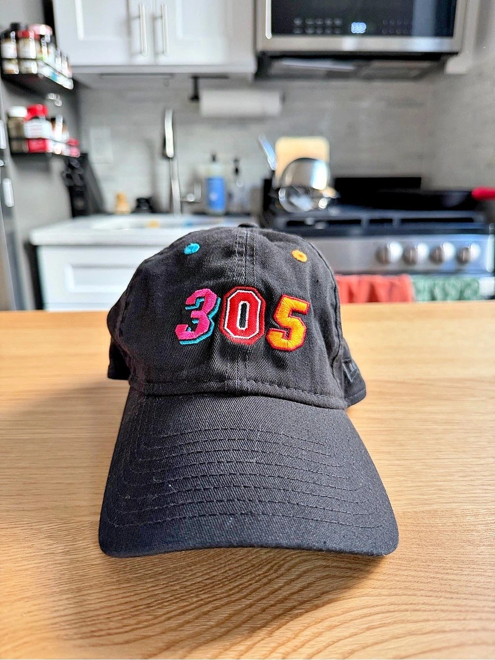 New Era Miami Marlins City Connect 305 Strapback Hat Black Cap